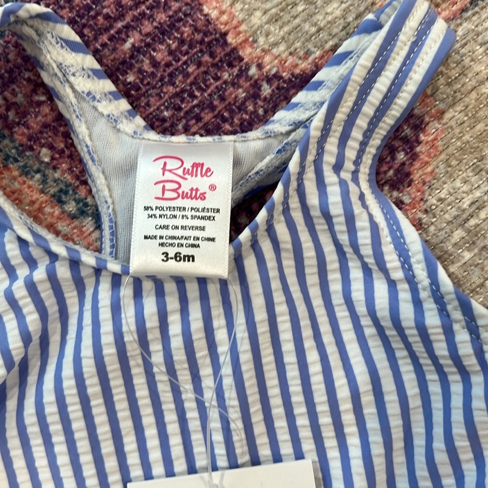 NWT Ruffle Butts swim set - Picture 2 of 11